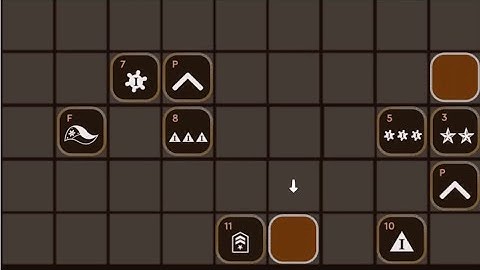 Easy captured flag[Games of the Generals]