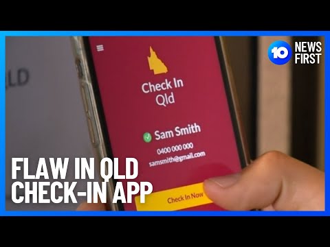 Flaw in QLD Check-In App | 10 News First