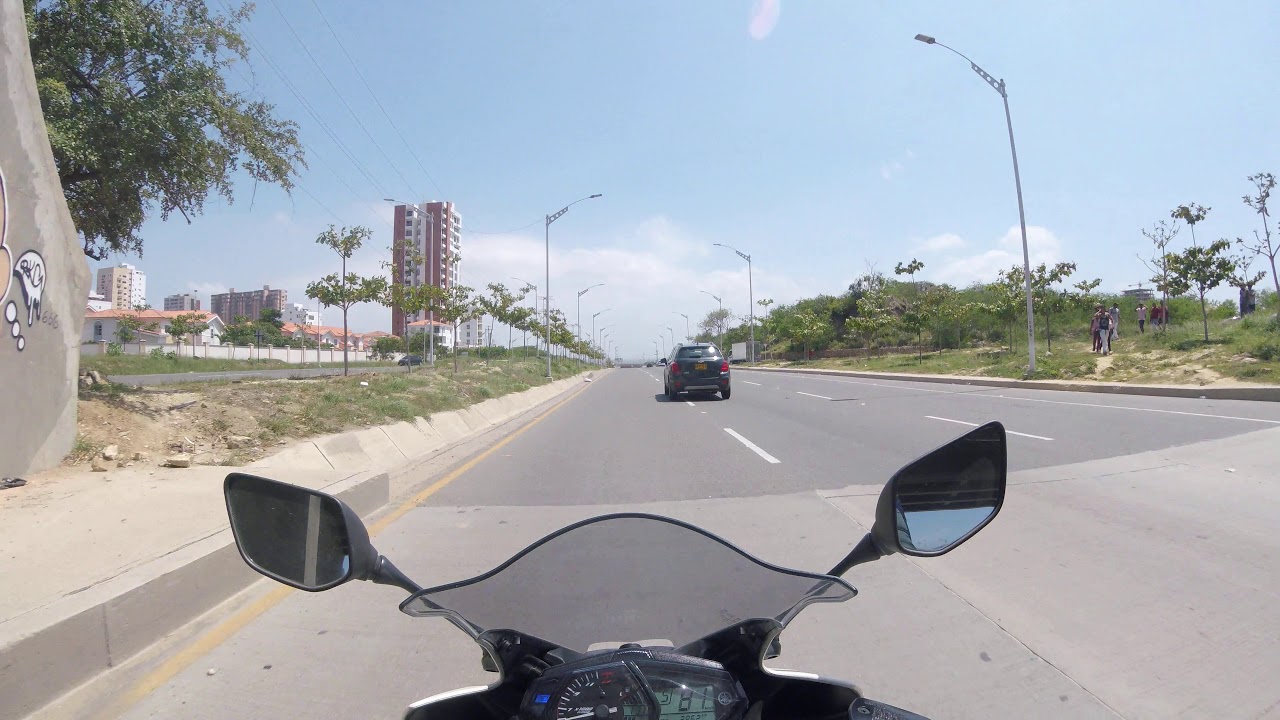 11. DE BARRANQUILLA PARA LOS PENDALES YAMAHA R3 4K YouTube