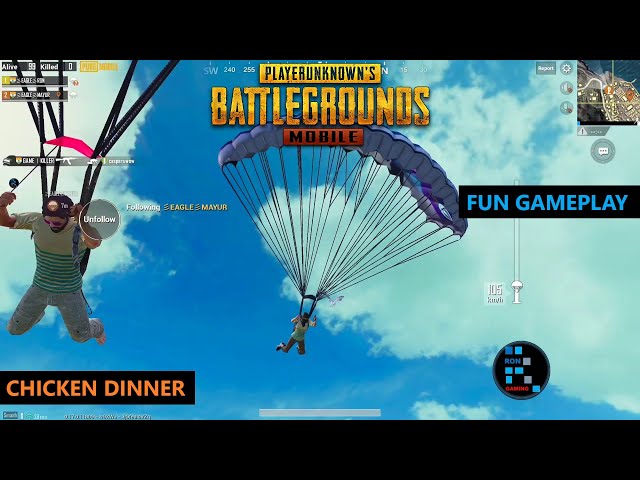 PUBG MOBILE | DUO MATCH FUN GAMEPLAY CHICKEN DINNER class=