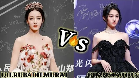 Top Pretty Chinese Actresses Dilruba DilMurat& GuanXiaoTong who Is Better......... - DayDayNews