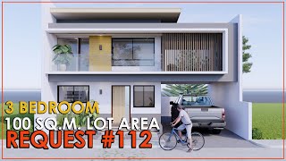 3 Bedroom House on a 100 sq. m.  Lot Area (Request #112)