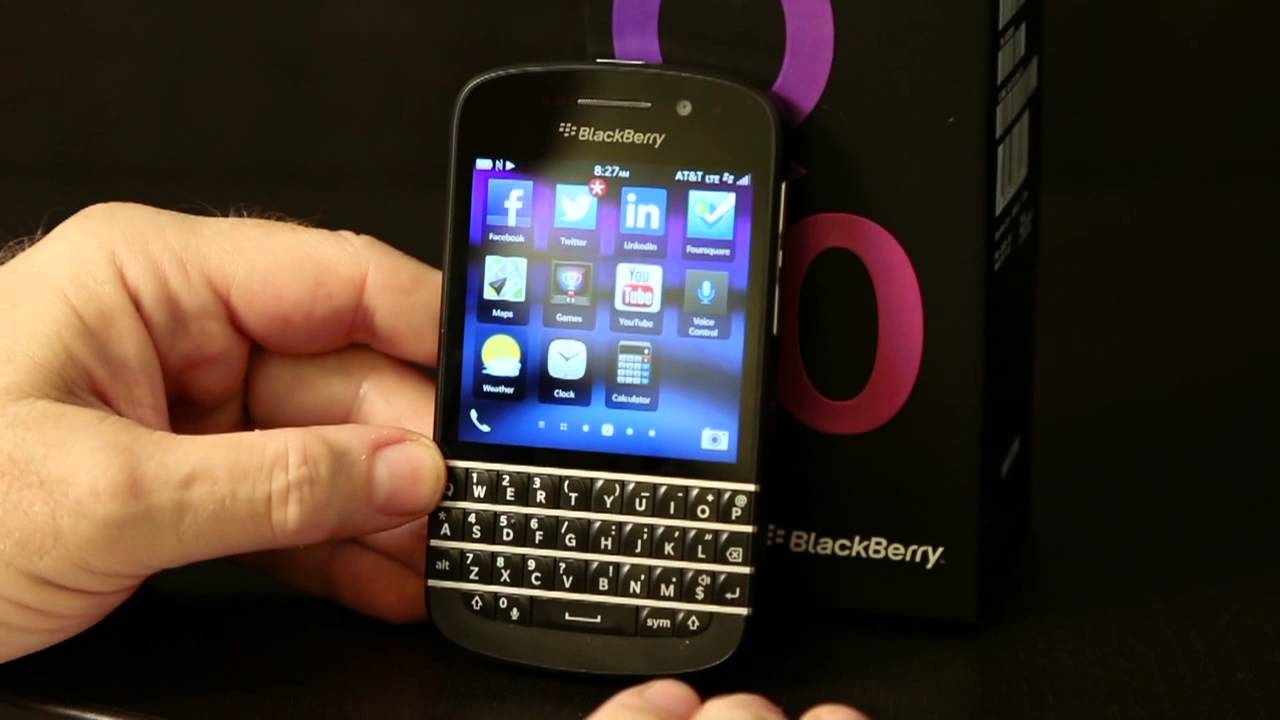 Blackberry's Q10: The New Crackberry? - YouTube
