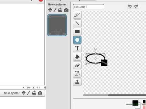 paint a sprite