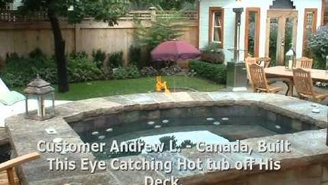 Custom Built Spas Customer Projects