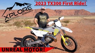 First Ride 2023 Tx300 Husqvarna Review