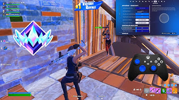 Simple Edit + NEW BEST Controller Settings For Fortnite Chapter 6 (PS4/PS5/XBOX/PC)