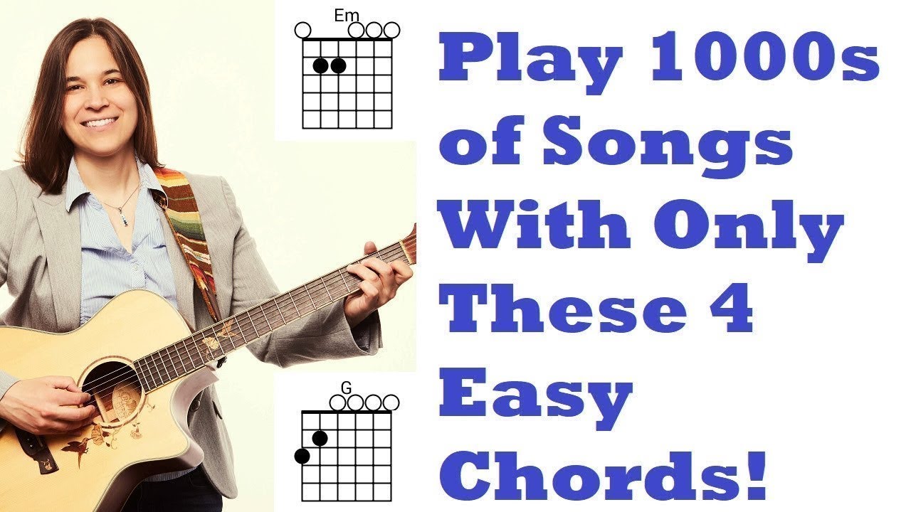 Easy Guitar Songs for Beginners [ Chords, Vids & Strumming