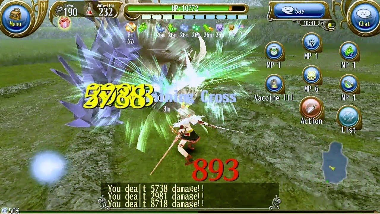 Toram Online - Dual Sword | Tuscog Hard Classic Style (No impact + decoy)