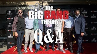The Big Bang Theory cast and crew Q&A