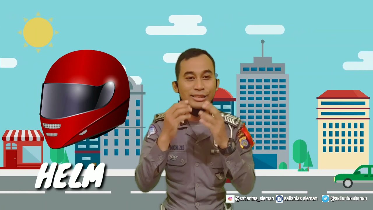 Polantas Mengajar Satlantas Polres Sleman Part #1