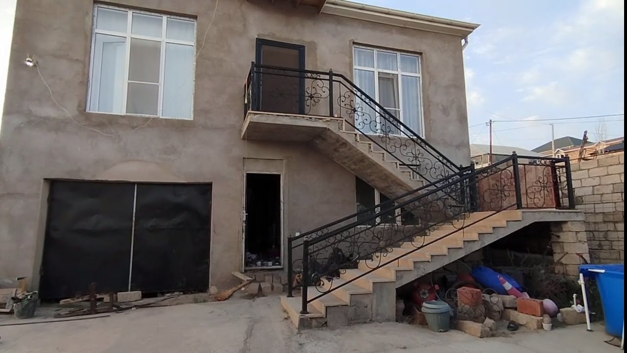 EV TURU 🏫 HOUSE TOUR/EVIN GƏZINTISI 🏫EVI NECƏ TİKDİRDİK 🪚