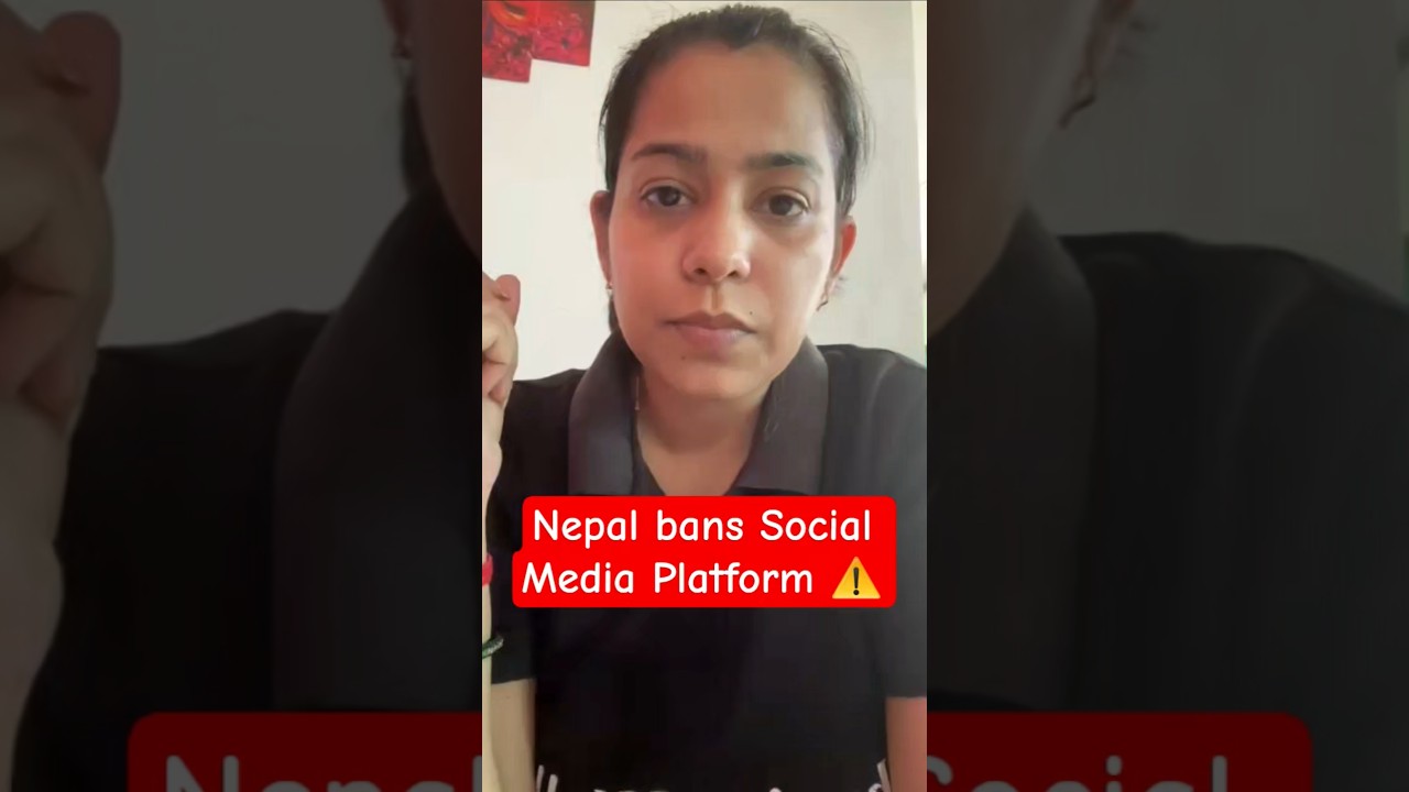 Nepal Bans Social Media platform⚠️ 