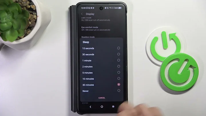 How to Adjust Screen Timeout on TCL 50 Pro NxtPaper?