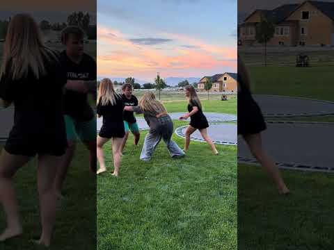 Building relationships while throwing each other around! #wrestling #wrestlingtiktok #familybonding