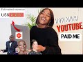 How much Youtube paid me for 360 000 views I ways to make money online