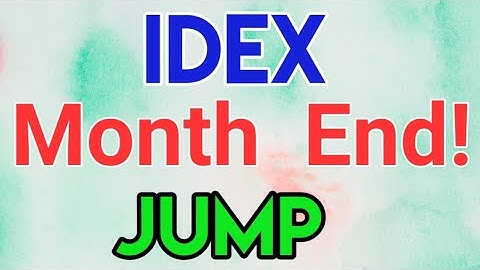 IDEX Month End Jump! || IDEX Price Prediction || IDEX Today Update