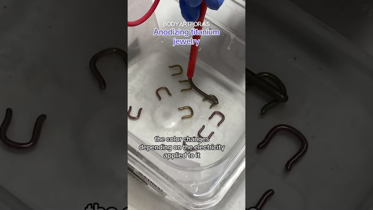 Anodizing Titanium Jewelry 