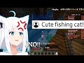 Cute fishing cat!?【Shirakami Fubuki】