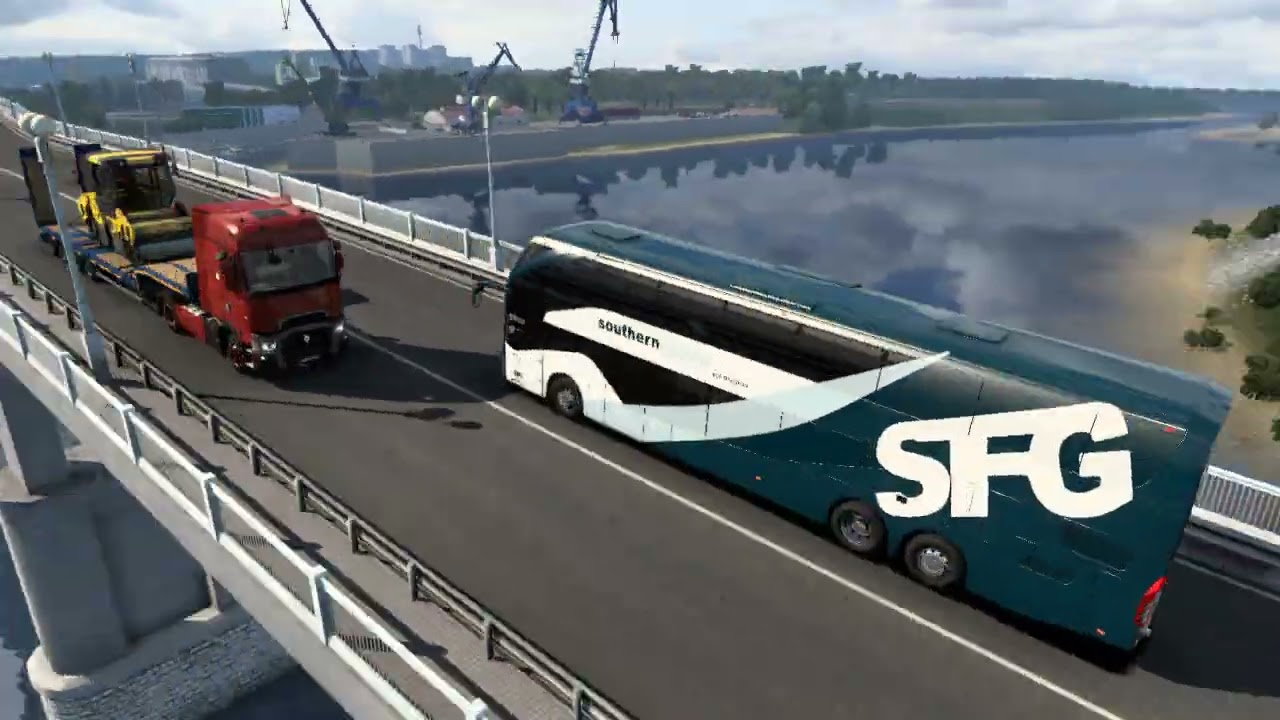 Volvo DD9800 illegal border crossing into Bulgaria