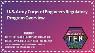 U.S. Army Corps of Engineers Regulatory Program Overview
