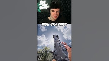 HIGH GRAPHICS VS LOW GRAPHICS #callofdutymobile #shorts #viral