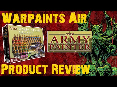 Product Review: The Army Painter Air Paints 