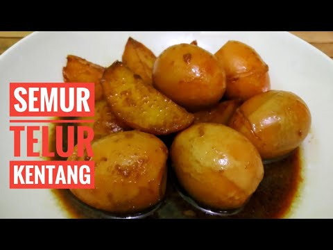 Semur Kentang Telur