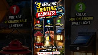 3 Amazing Lighting Gadgets You Need in 2026! 💡 Smart Lights That Will Blow Your Mind 🤯#shorts