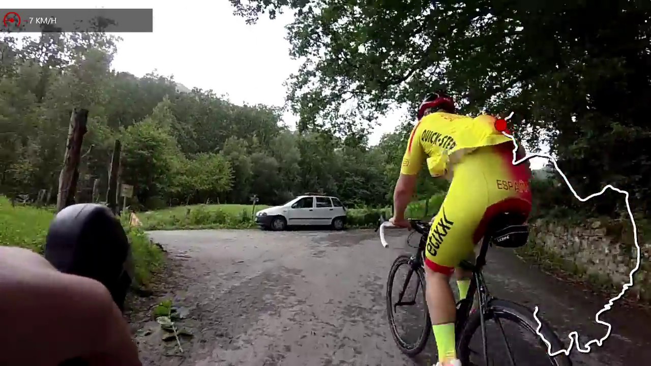 Los Machucos [Complete climb] up to 28% - Stage 13 Vuelta 2019