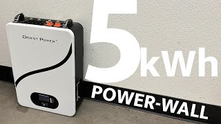 Wall Mounted 5Kwh Home Battery