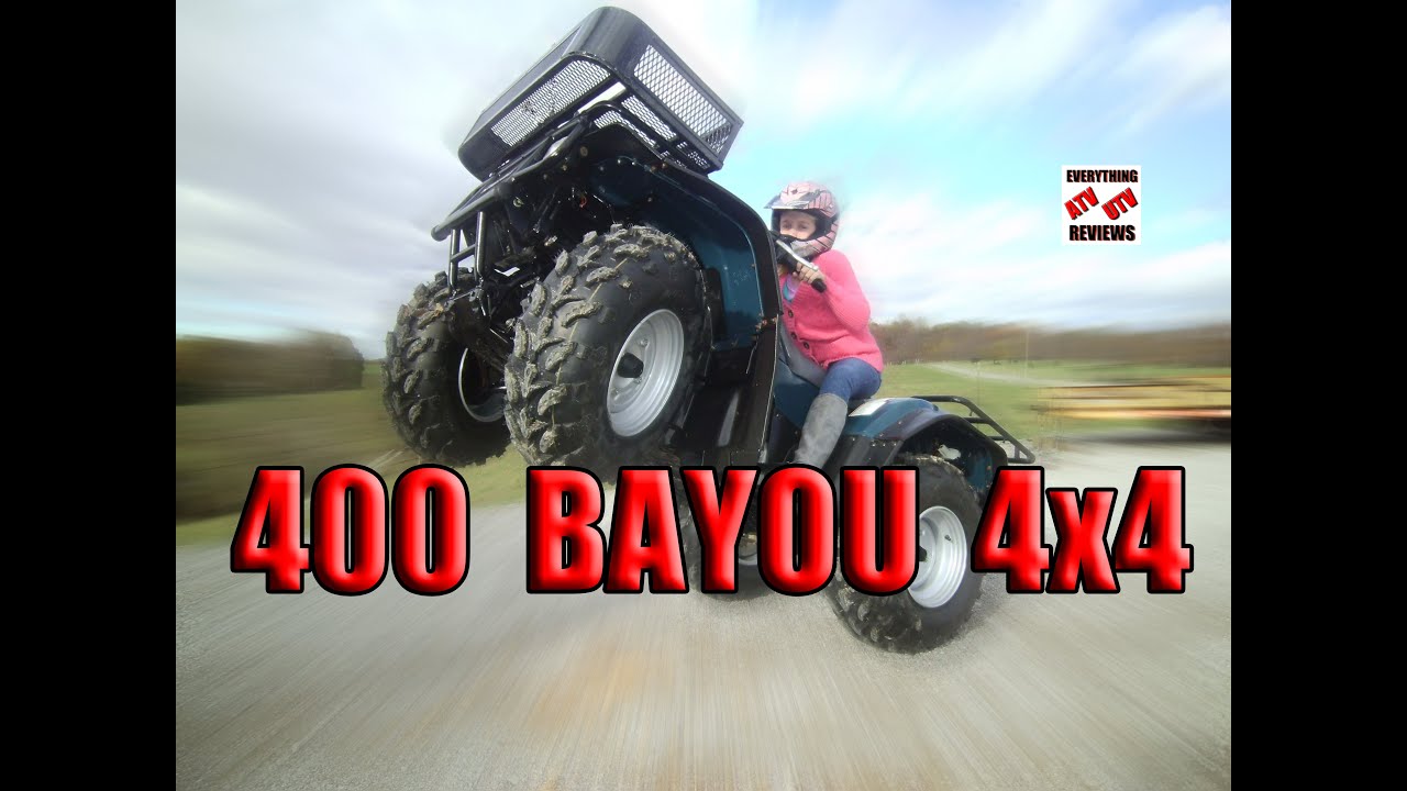 Quad Day Kawasaki Prairie 400 4x4 Youtube