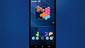 BLOCK HEXA PUZZLE LEVEL 20 ANSWERS ADVANCED LEVEL PACK