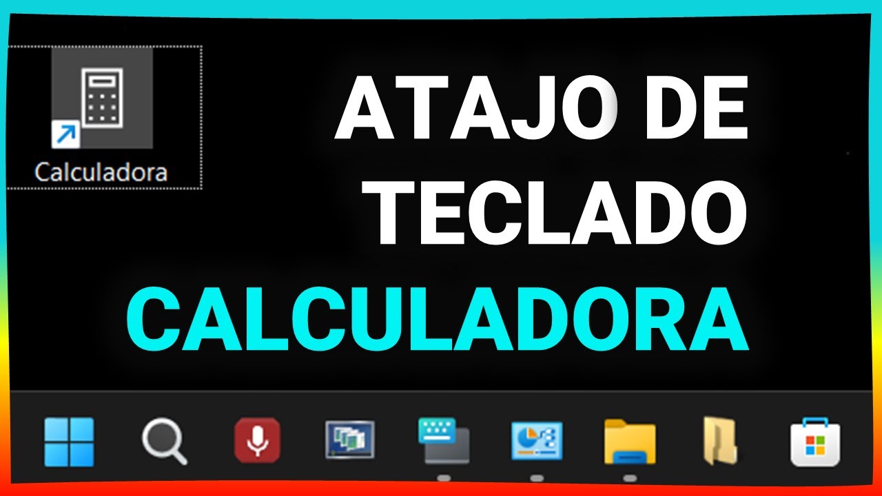  atajo teclado calculadora youtube