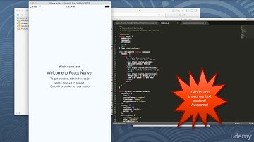 Build React Native Apps for Android and iOS : Error - Adding Content - iOS Simulator