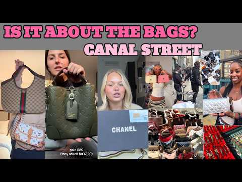Fake Luxury Bags, Real Fun | Canal Street Overconsumption | Shopping Psychology