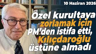 Özel Kurultaya Zorlamak Için Pm’den Istifa Etti, Kılıçdaroğlu Üstüne Almadı