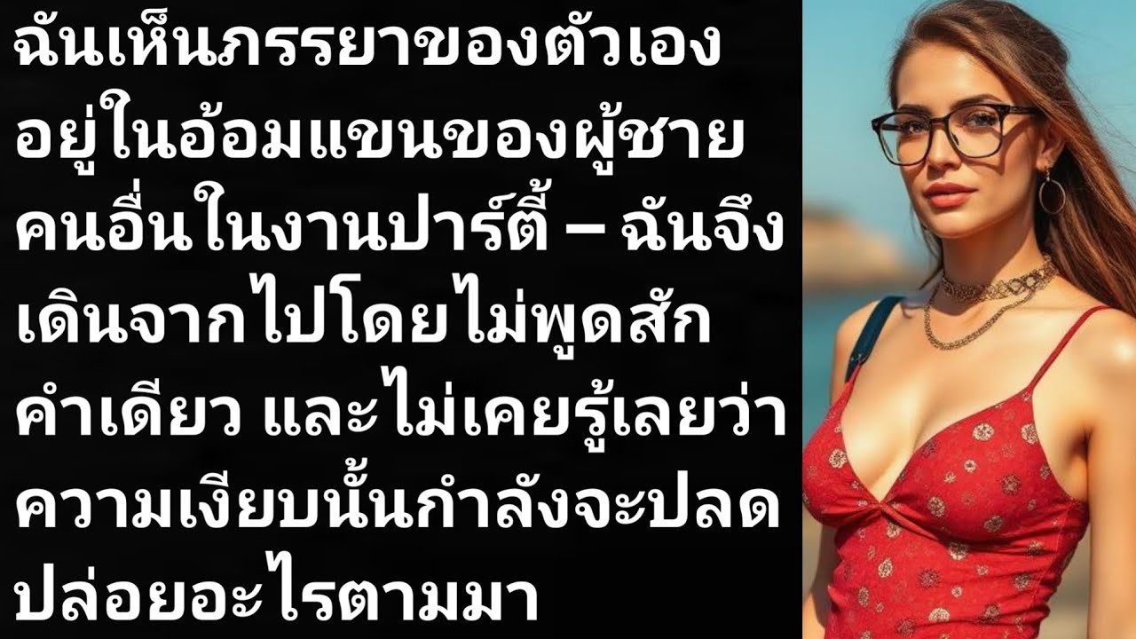 ฉันเห็นภรรยาของตัวเองอยู่ในอ้อมแขนของผู้ชายคนอื่นในงานปาร์ตี้ — ฉันจึงเดินจากไปโดยไม่พูดสักคำ....