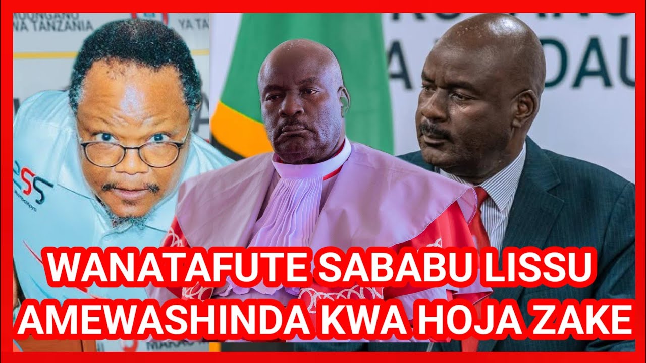 JAJI MKUU ATOA SIKU 5 WANAOENDESHA KESI YA UHAINI YA TUNDU LISSU KURUDISHA JARADA LA KESI MAHAKAMANI