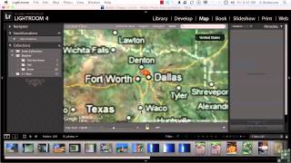Adobe Lightroom 4 Tutorial | Geo tagging Images | InfiniteSkills screenshot 5