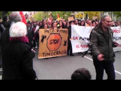 Протест в Испания (част 1)