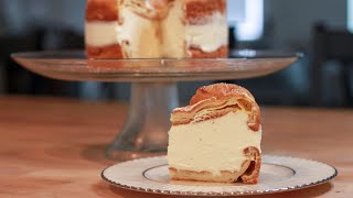 Karpatka Cake Recipe — Polish Cream Puff Cake That Tastes Like a Giant Éclair! (Easy Recipe)