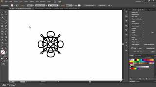 Как быстро делать узоры в Adobe Illustrator скриптом Arc Twister