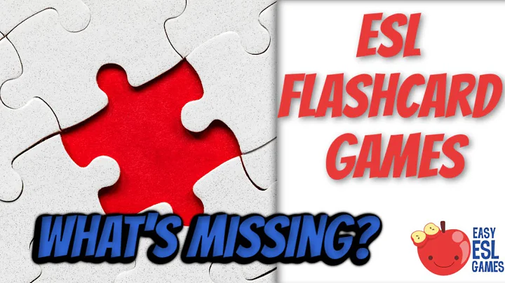 ESL Flashcard Games | What’s Missing? - Videos For Teachers