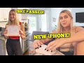 Passed her Driver's Test & New iPhone!!