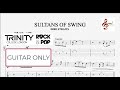 Sultan of swing  guitar only  dire straits  trinity rock  pop guitar  grade 7