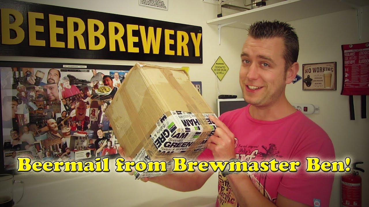 Package from Brewmaster Ben!