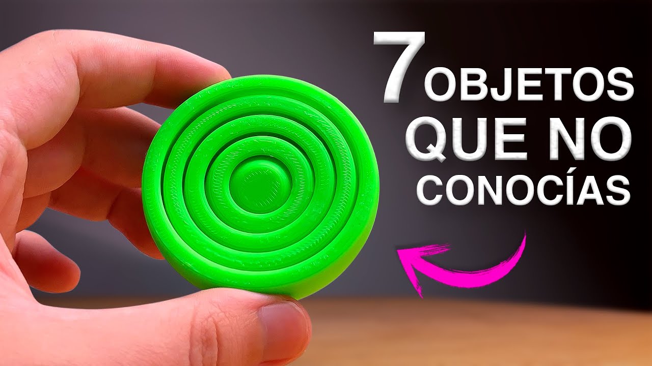 7 Objetos Impresos en 3D que No Conocías - YouTube