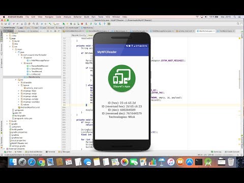 Create a NFC Reader Application for Android