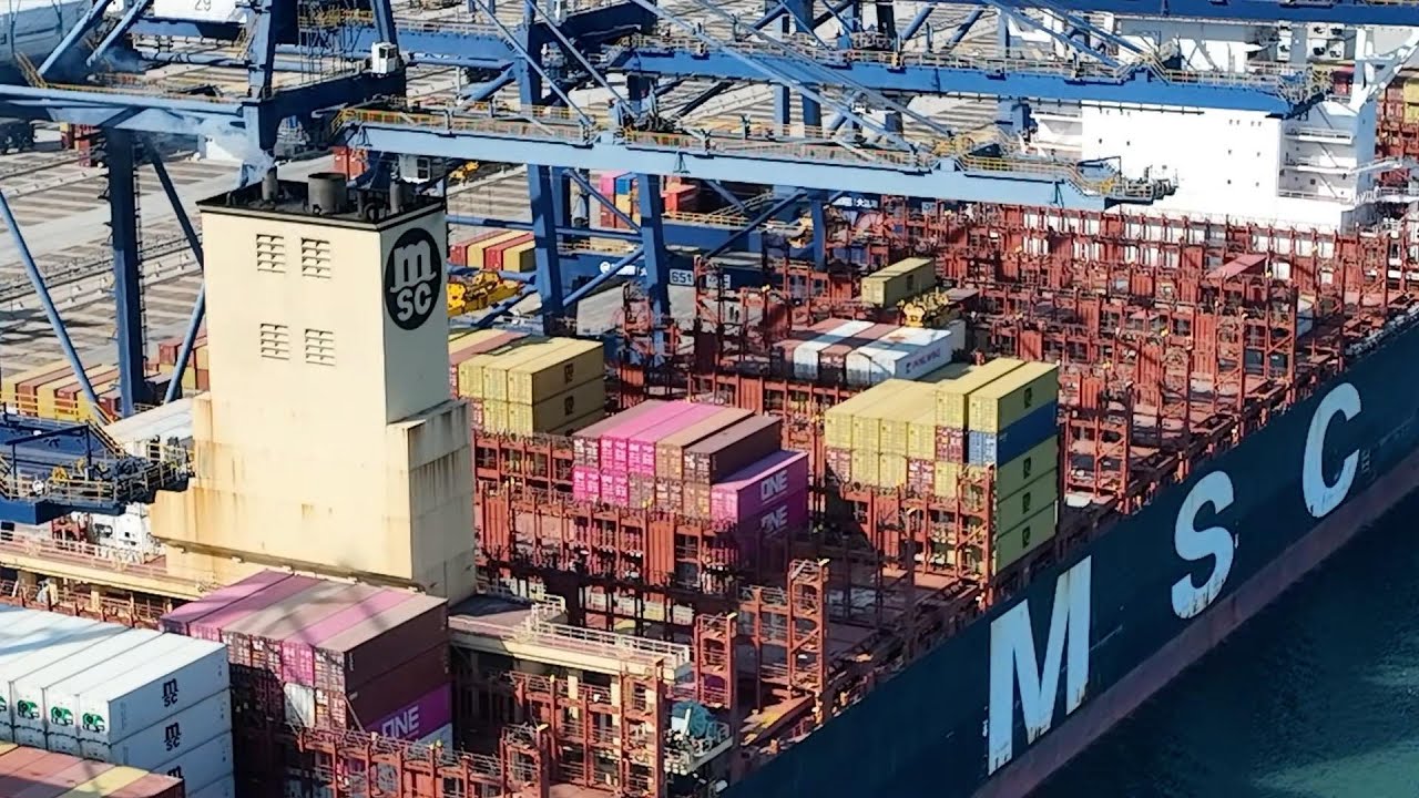 GLOBALink | New container shipping route connects Dalian with the Mediterranean
